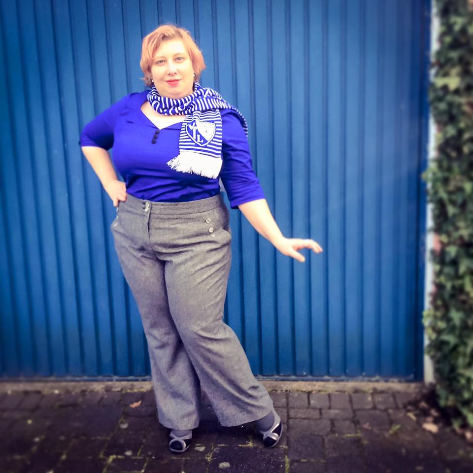 misskittenheel vintage curvy plussize studiountold vfl bochum marlene tweed trousers 03